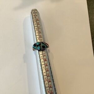 Native American inlaid ring- Boone